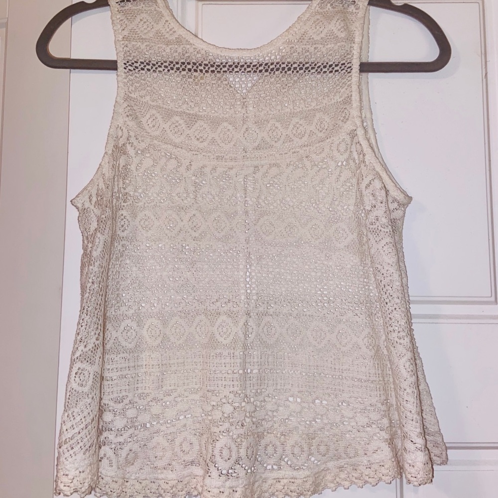 Lace tank